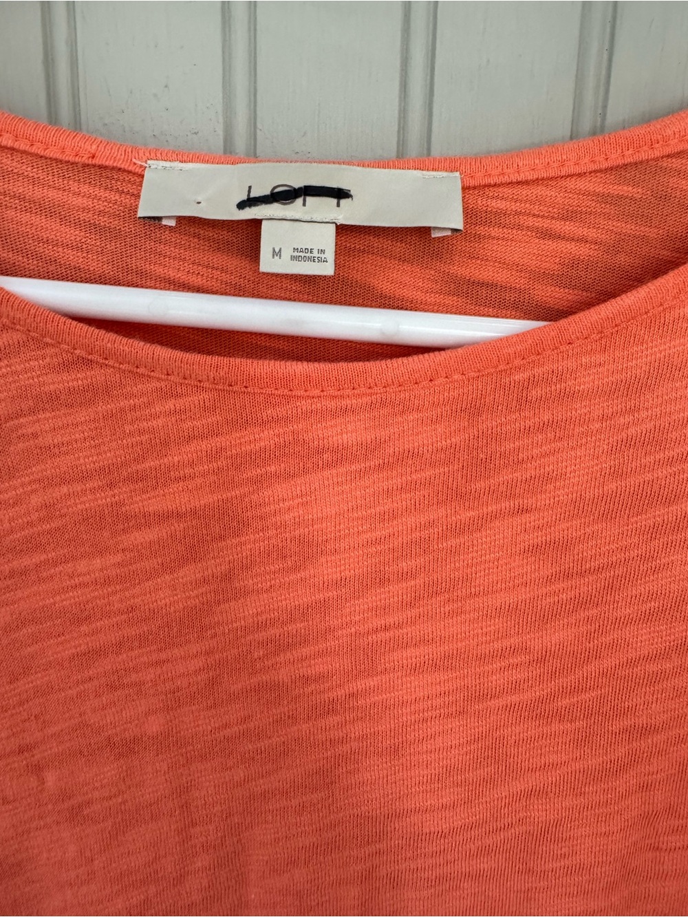 LOFT Orange Flutter-Sleeve Maxi Dress - Picture 2 of 7